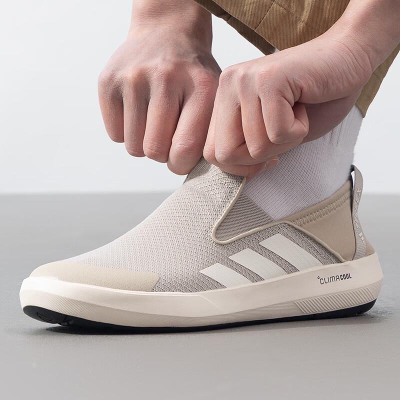 Adidas JR2653 Unisex All-Season Hiking & Casual Shoes 40 серый белый