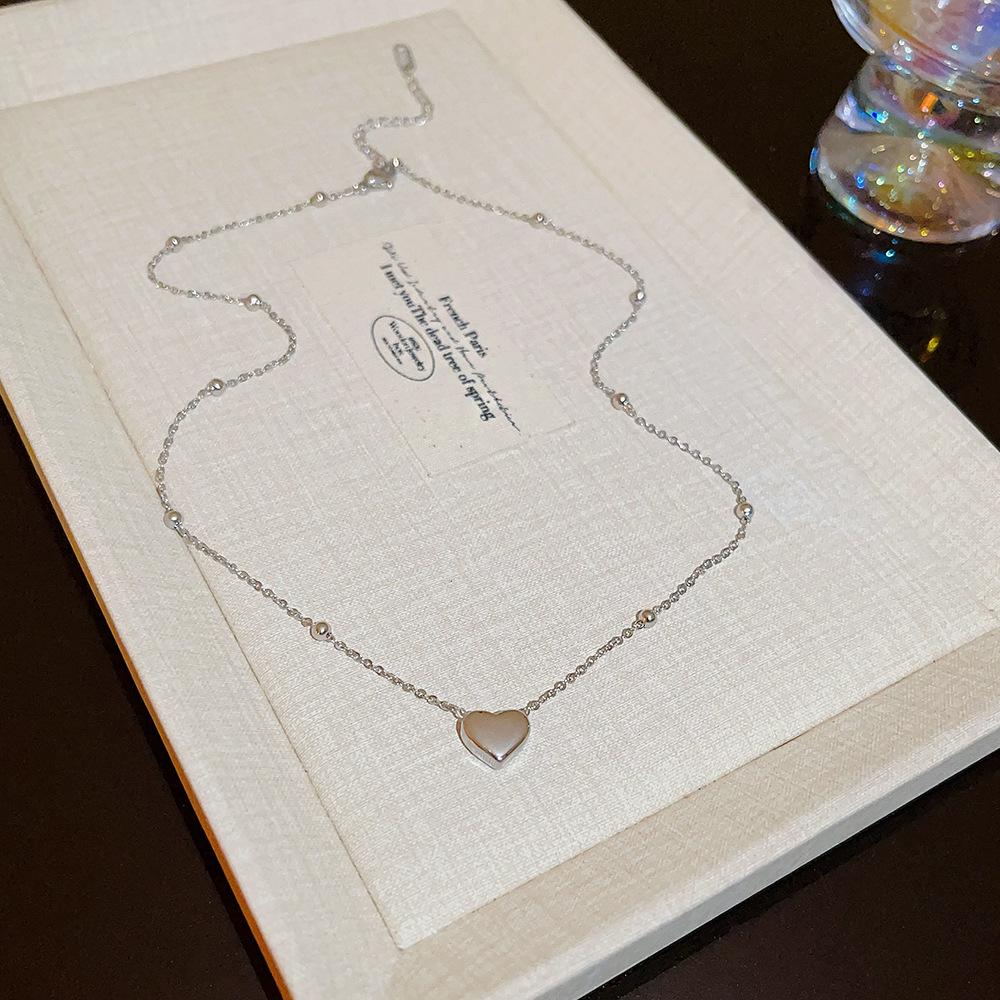 Elegant Titanium Steel Necklace: Chic, Durable, Non-Fading Design for Women