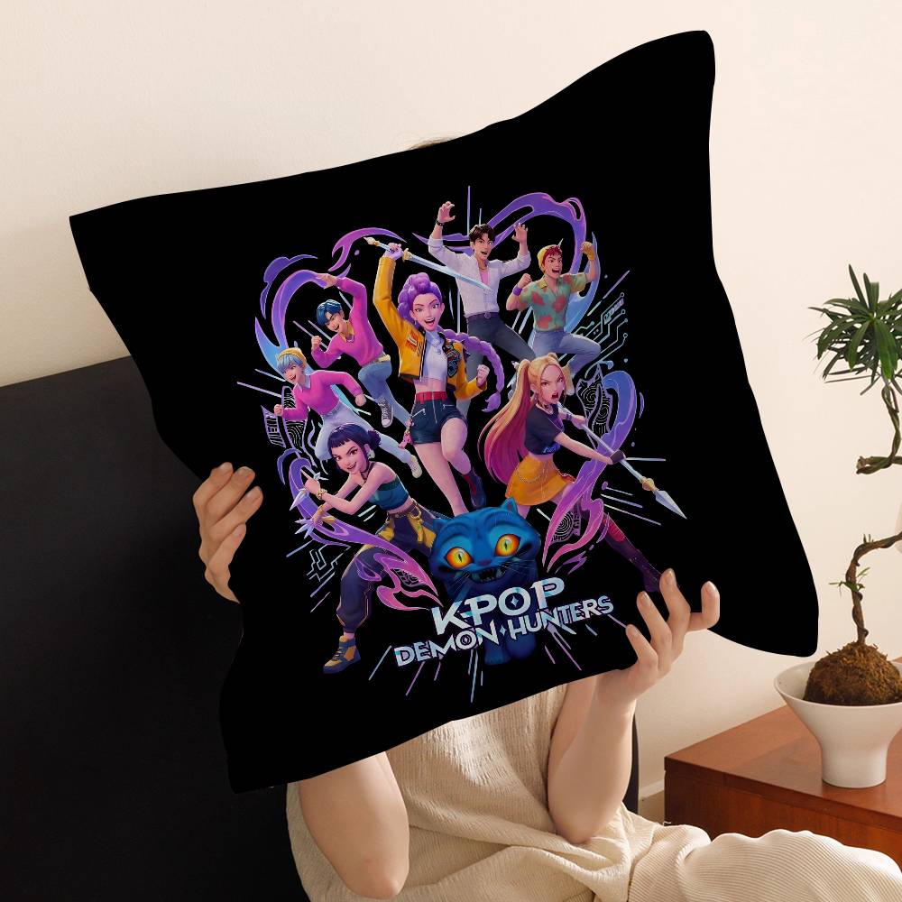 K-KPop D-Demon H-Hunters Personalized Pillow Dust Cover Bedroom Kids Party Decoration Pillowcase Birthday Children Gift