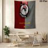 Sparta Rotterdam  Wall Hanging Printed Fabric Blanket Decorative Tapestries for Bedroom Living Room Home Decor