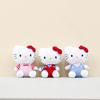 Adorable Plush Cat Keychain Soft Doll Accessory Cute Cat Bag Charm 12cm