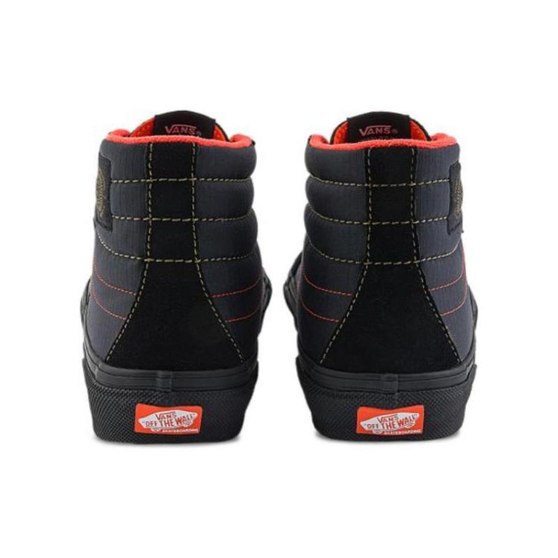 Vans Spitfire Wheels X Vans Skate Sk8 Hi Reissue 'Black Flame' Vans VN000D1EBFM