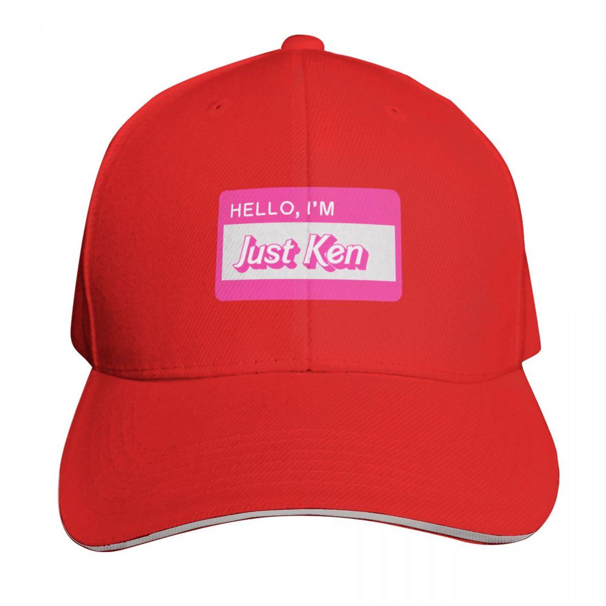 Hello Im Just Ken Baseball Cap Icon Fishing cap fishing hat derby hat Caps Unisex Womens