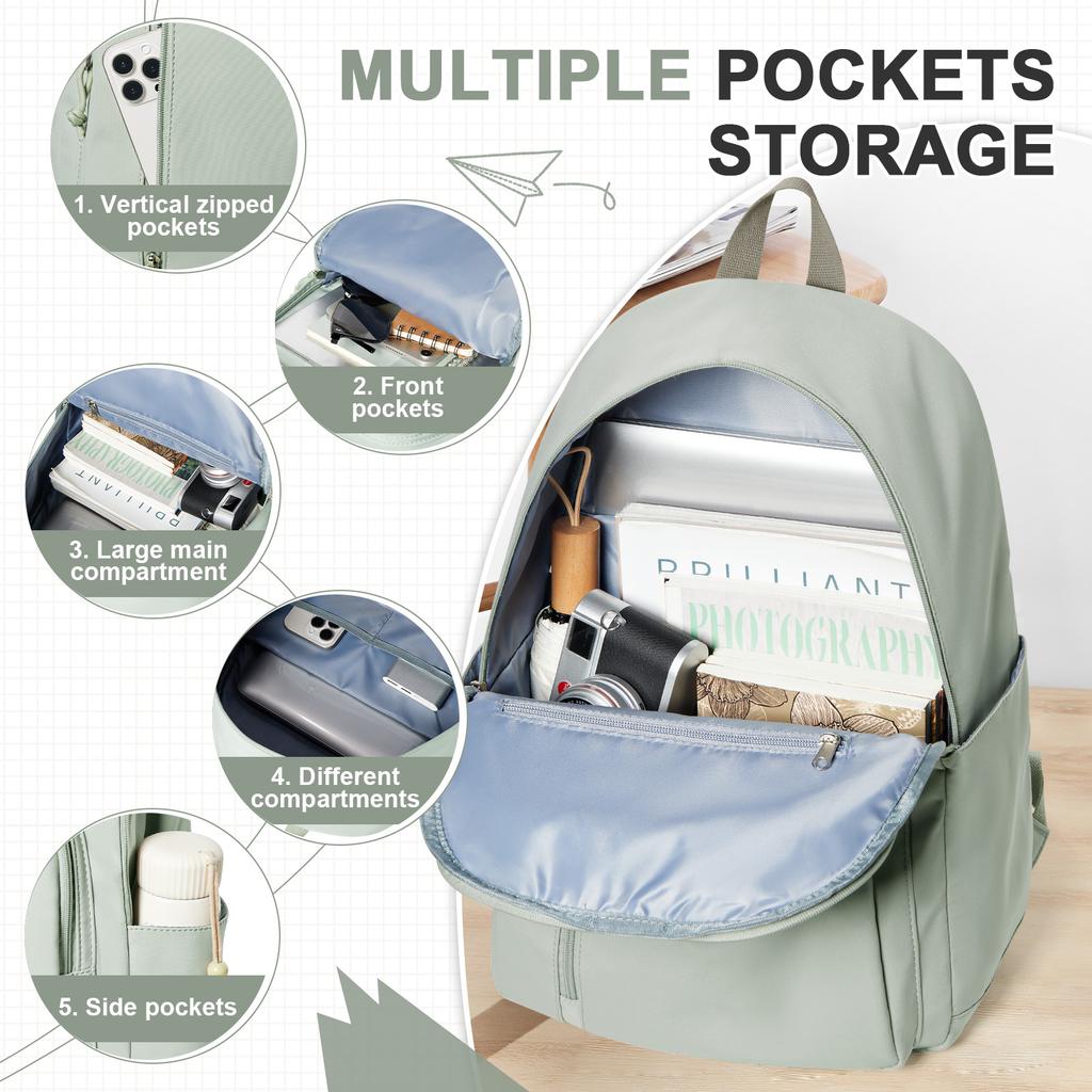 Man Laptop Bag School Bags for Boys Girls, College Bag for Women Man, Casual Out of Office Backpack for Teenager School Backpack