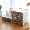 Storage Box Desktop Stackable Organizer Drawer Makeup Organizing Container Masks Lipsticks Bathroom Storage Office Accessories