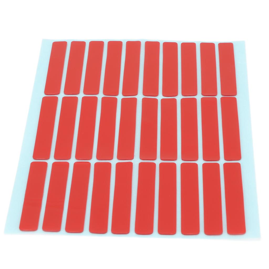 10 Sheet Nail Art Mounting Tape Salon Double Sided Adhesive Tape Accessory for Nail Tip Color Display
