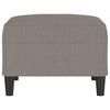 Vidaxl Footrest, Taupe, 70X55X41 Cm, Upholstered with Fabric
