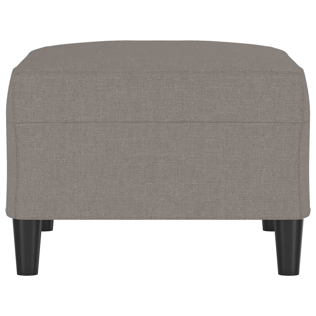 Vidaxl Footrest, Taupe, 70X55X41 Cm, Upholstered with Fabric