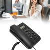 Tischtelefon Anrufer-ID Wandhalterung Minimalistisch Kabelgebundenes Haustelefon für Zuhause Hotel     Telefonleitung