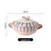 High-Temperature Ceramic Casserole Pot