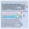 AULA S98 Mechanische Tastatur im Dreifachmodus