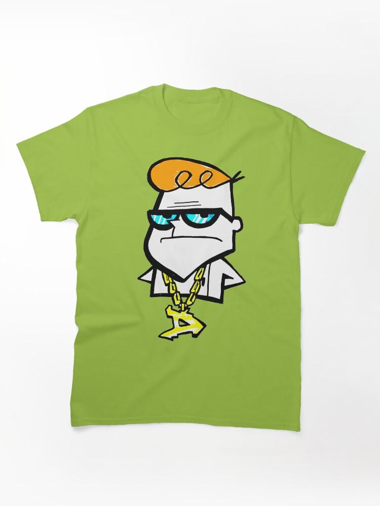 Dexter's Laboratory Dexter from Dexter's Laboratory? wearing a hip hop Gold Chain Classic T-Shirt