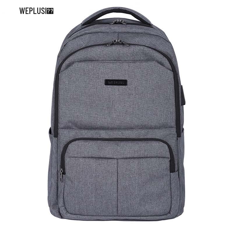 

WEPLUS Men s Large Capacity Commuter Laptop Backpack