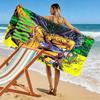 The mask Print Beach Towel, Large Soft Quick Dry Towel for Beach Camping Swimming