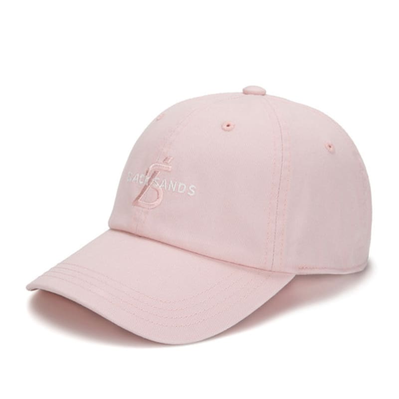 

BLACK SANDS Basic Washed Logo Ball Cap (4 colors) BLACK_Free