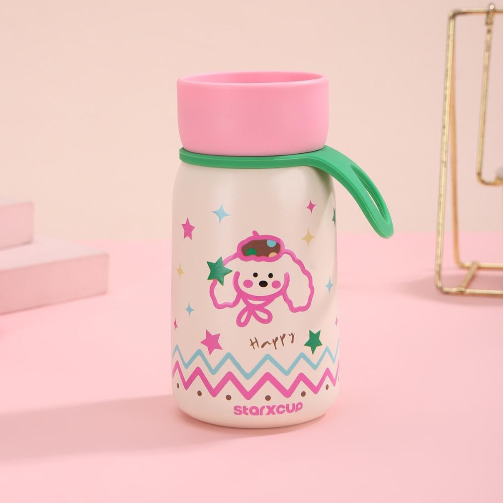 

Leak Proof Water Bottle 350ml Coffee Mug Portable Insulated Cup Outdoor Hiking H