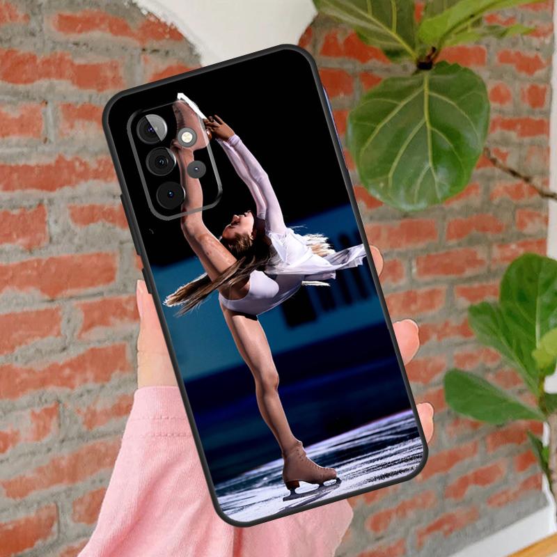 Pretty Figure Skating Dance Case For Samsung Galaxy A55 A35 A25 A15 A53 A33 A13 A51 A71 A12 A32 A52 A14 A34 A54 Cover