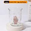OLOEY Labubu Cartoon Glass Cup