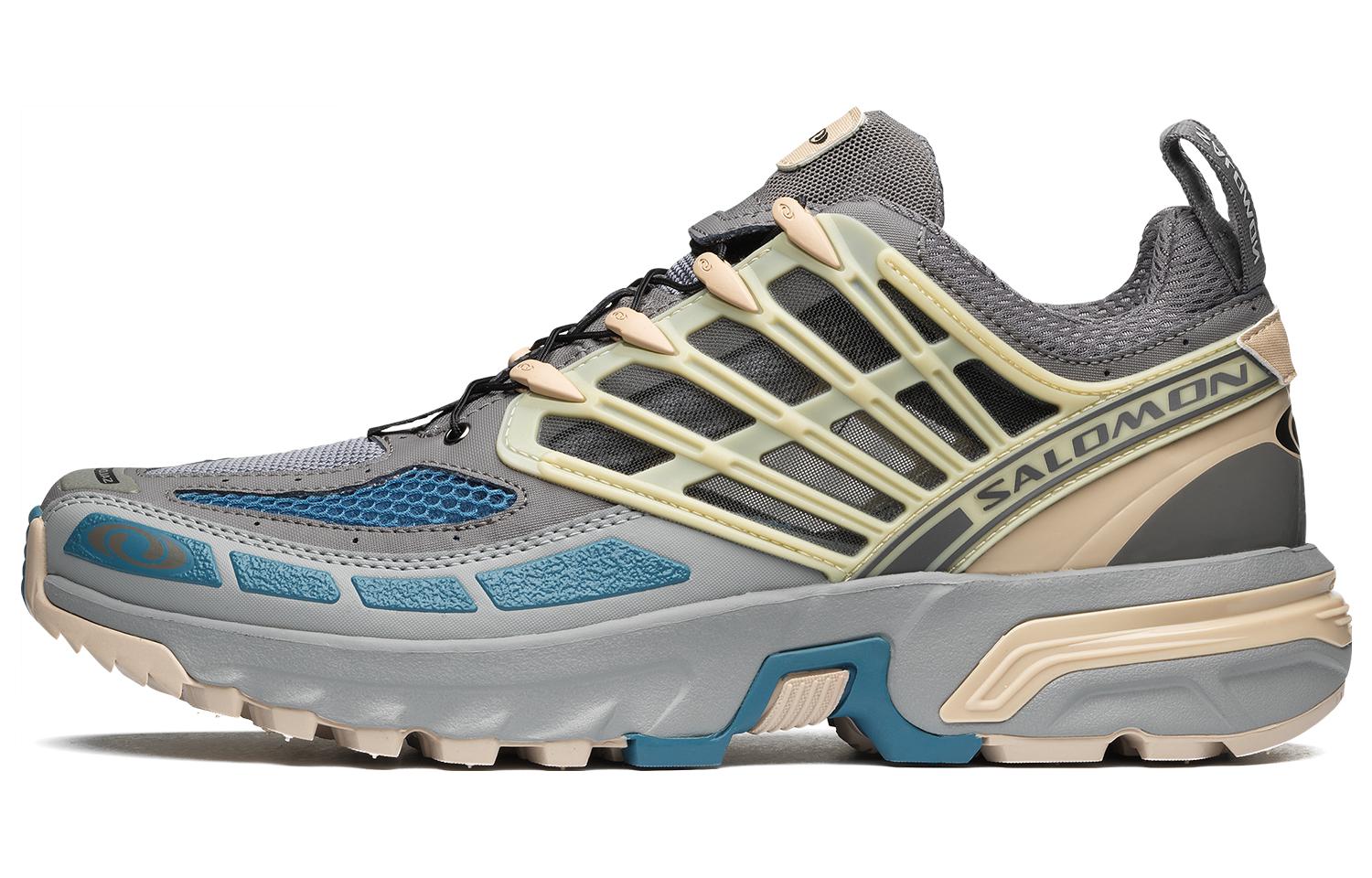 SALOMON Acs Pro  Pewter Monument Aegean Blue  40.5