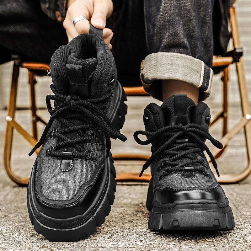 2024 Foreign Trade 2025 Hot-selling Classic Big Yellow Boots Large Size Men's Outdoor Casual Tooling Martin Boots