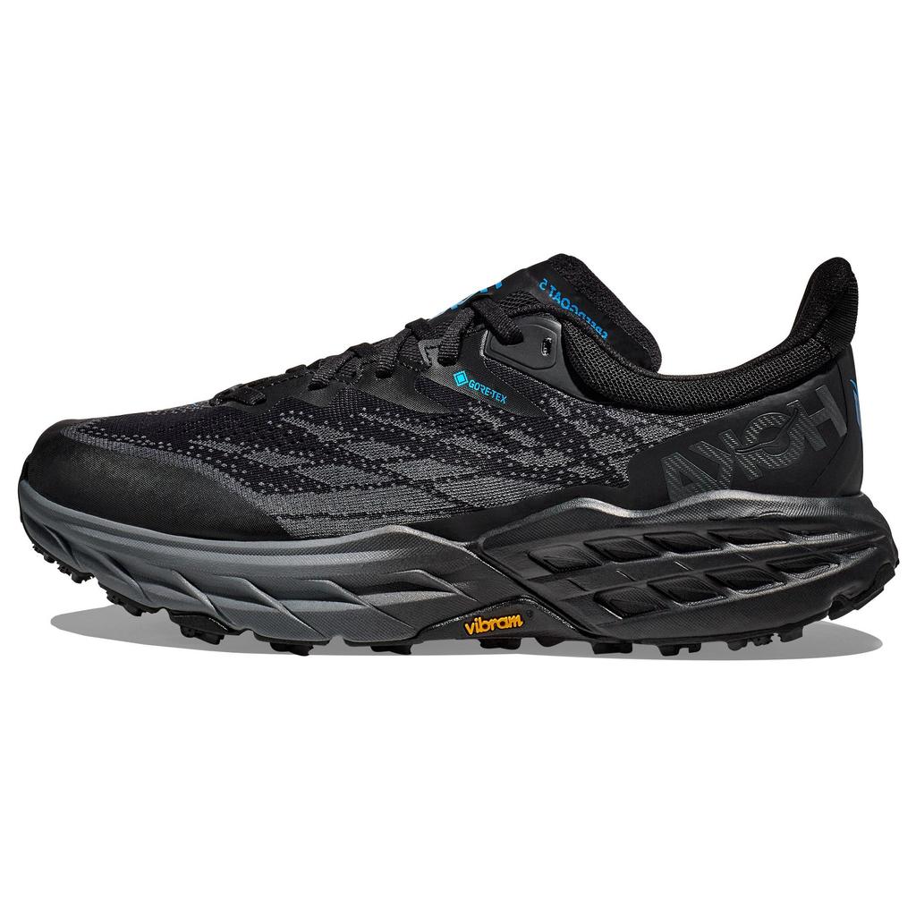 HOKA Speedgoat 5 GORE-TEX Black Blue Men Sneakers 1127912-BBLC