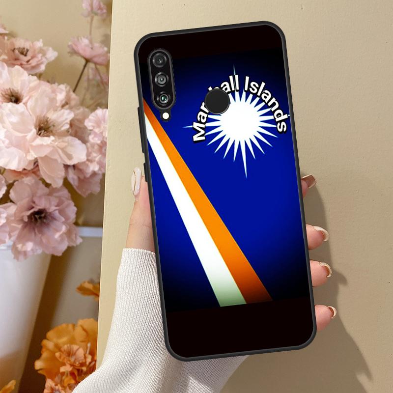 

Чехол для Huawei Nova 10 SE 9 3i 7i 8i 11i 12i Y73 Y90 Y70 Y72 Y61 Y91 P60 Pro P40 P30 Lite с флагом Маршалловых островов Huawei Nova 7i