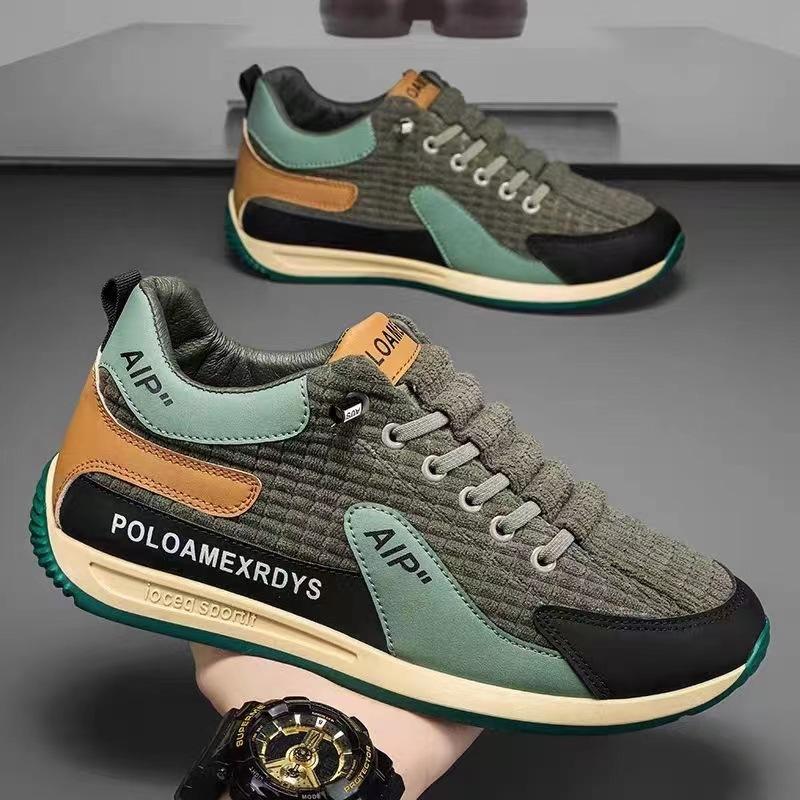 

Модные зимние меховые повседневные кроссовки мужские модные теплые дизайнерские замшевые туфли для скейтбординга в стиле вамп удобные универсальные нескользящие уличные мокасины 44 зелёный