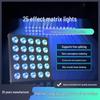 25 Full-Color Matrix Lights: Live Room and Stage Golden Dyeing Background Light