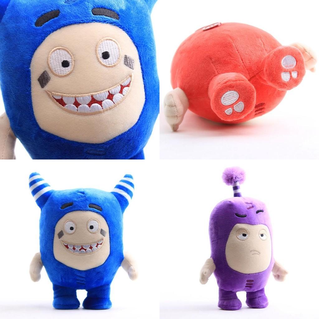 Adorable Oddbods 23cm Plush Soft Cuddly Toy Newt Bubbles Pogo Zee Jeff Fuse Slick Doll