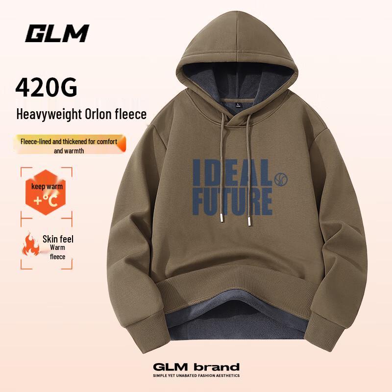 

GLM Men s Fleece-Lined Hooded Sweatshirt 4XL