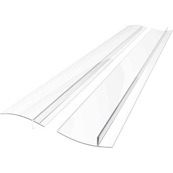 

21-дюймовый силиконовый затвор для кухонной столешницы, Т-образный заполнитель зазоров для кухонной столешницы, герметизация разливов масла, пыли, воды, протектор для газовой плиты