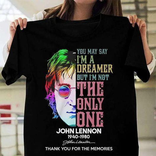 Rare John Lennon vintage T-shirt t shirt Funny gift for NEW HOT Unisex T-Shirt S
