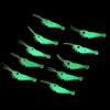 New 3cm Creative Soft Sea Fishing Shrimp Fake Bait Hook Worm Silicone Luminous Shrimp Fishing Lures