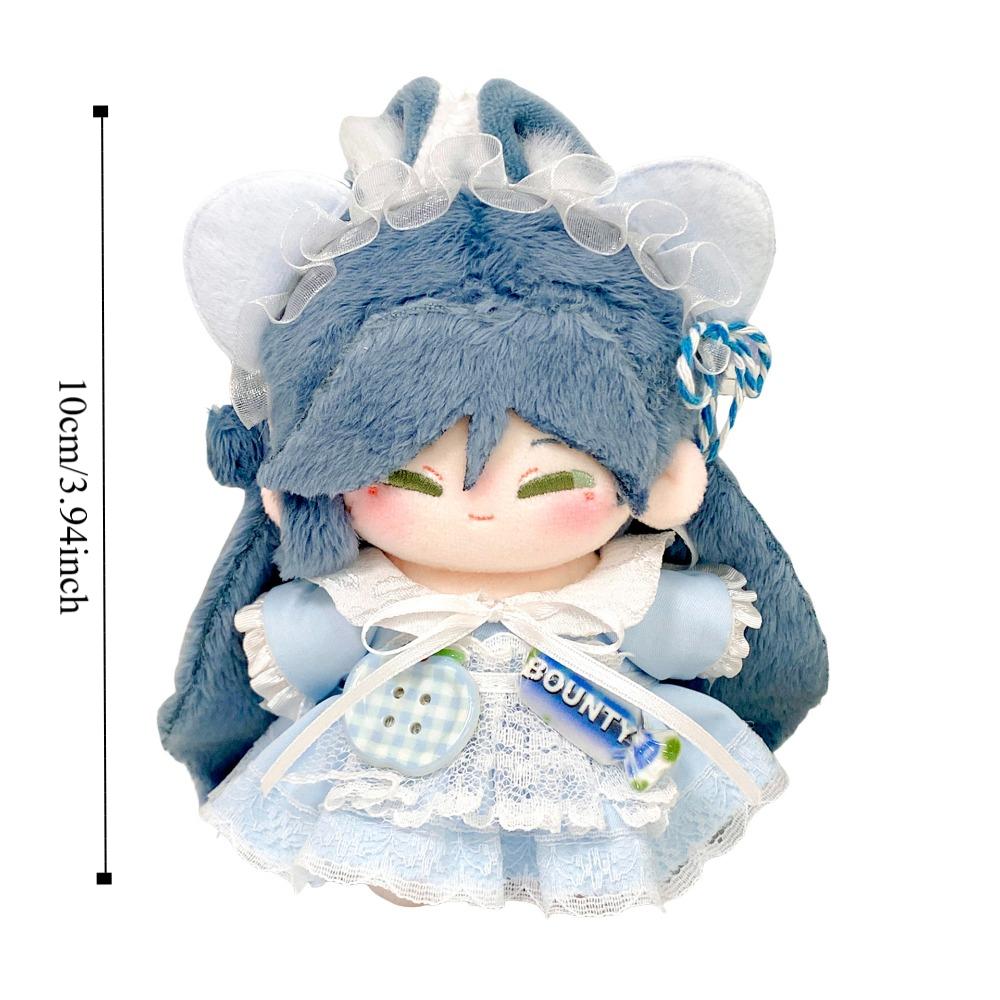 Headband Doll Clothes Outfit Cute Dress Doll Dress Up Set  10cm Cotton Doll