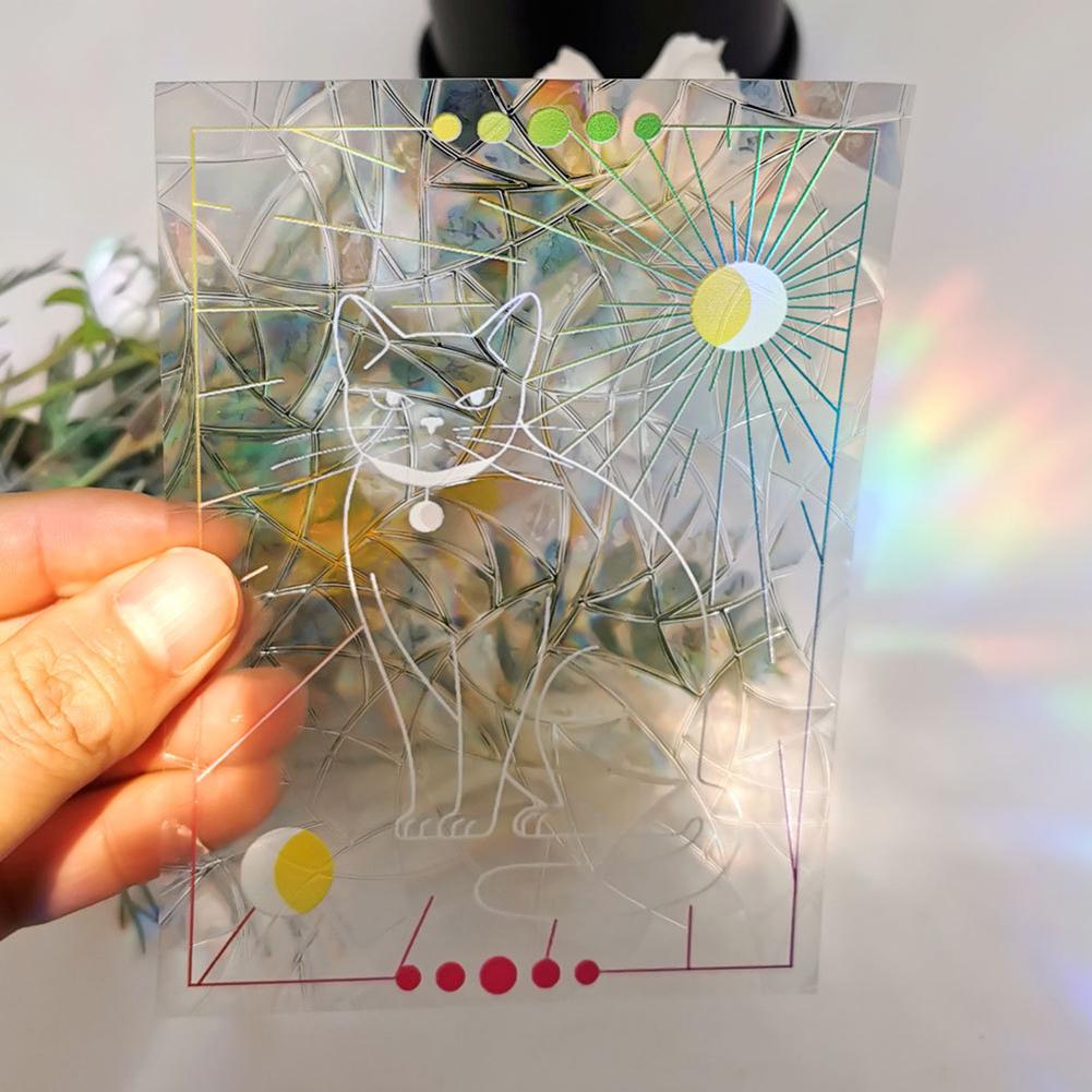 Sun Catcher Wall Stickers Star Moon Rainbow Window Film Mirror Sticker DIY Window Decal Home Bedroom Decoration Rainbow Maker