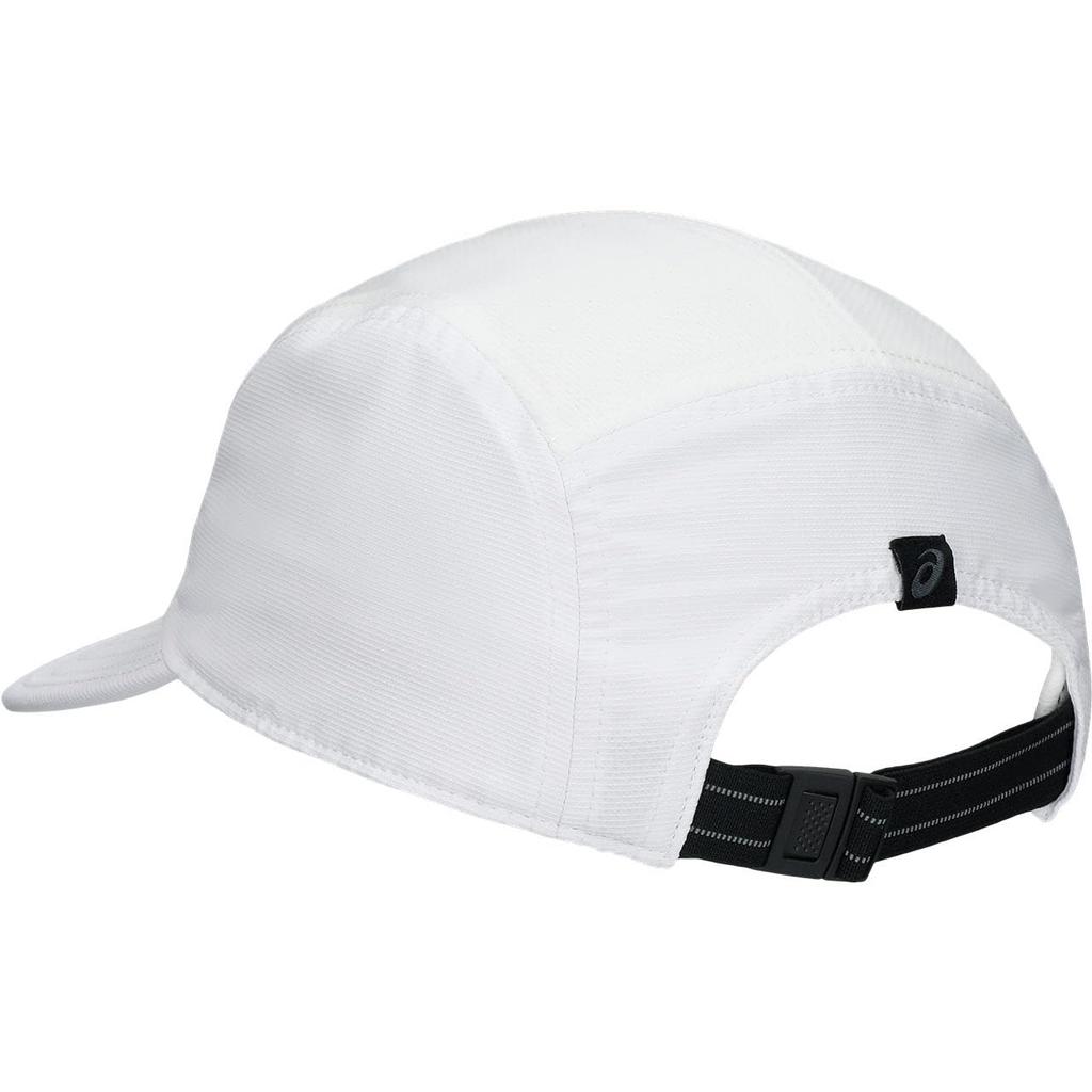 Running Accessory Running Cap 3013B176 Unisex Adult 100 XL [ASICS] 5-Panel (Brilliant White)