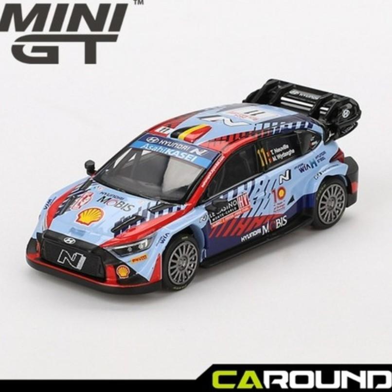 Hyundai I20 N Die-cast 1:38 / Hyundai I20 N Rally1 Hybrid #11 2024 Rallye Monte-Carlo Winner 1/64