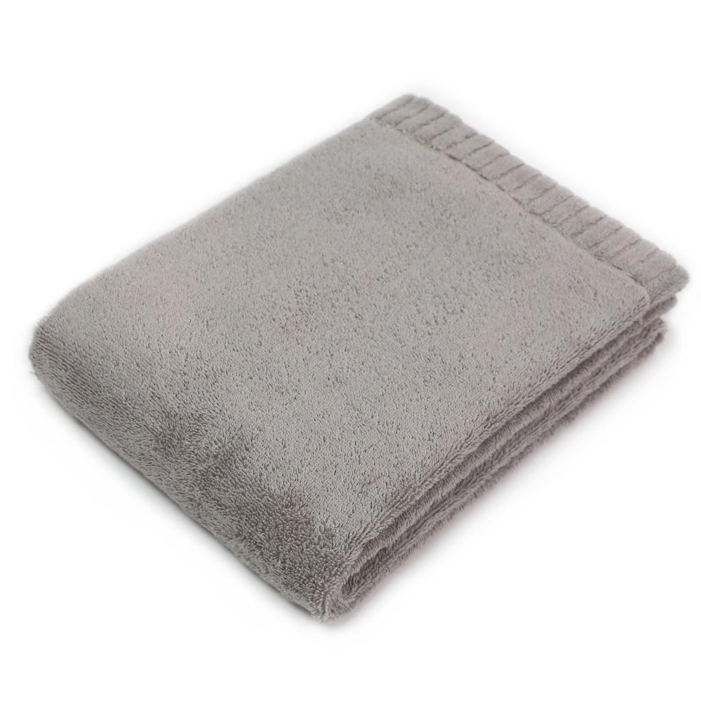 Imabari Towel Iori NEW Large Bath and Highly Absorbent "IORINO/Yokusui" Towel, Fluffy, Soft, (Gray)
