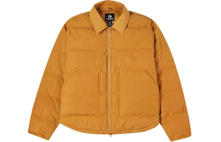 Converse Down Jackets Men s Wheat Lapel Moderate Down Jacket 10021966-A05 XL