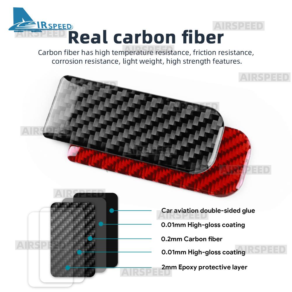 Echter Weicher Kohlefaser Zieraufkleber Für Mercedes Benz A CLA GLA Klasse W177 C118 H247 2020-2025 Beifahrer Ablagefach Schalter Innenraum