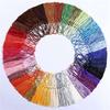 ABBP-288Pcs 5.5 Inch Silky Handmade Soft Craft Mini Tassels With Loops For Jewelry Making,Bookmarks, 36Colors, 4Pcs Of Each