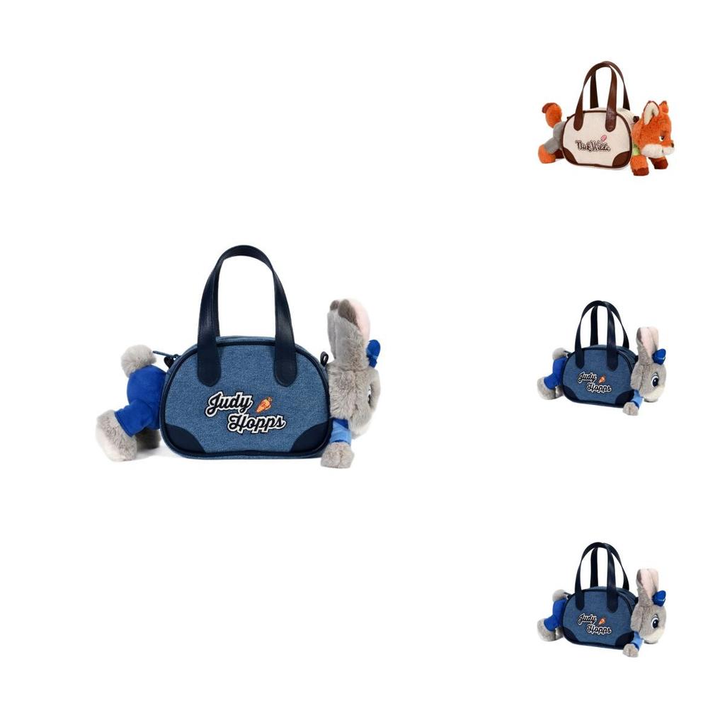 Zootopia Nick Plüschtier Handtasche Mit Weichem Plüschmaterial Für Kinder Und Sammler