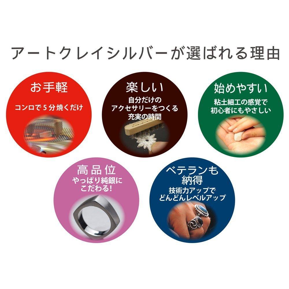Art Clay Silver 22g Pack, Silver Clay, Pure Silver Clay, Handmade Silver Accessories / Aida Chemical Industry A-0284