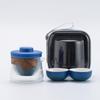Shangqi Portable Glass Travel Tea Set