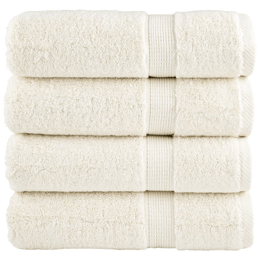 Serviettes de bain de qualité supérieure SOLUND 4 pcs 600g/m²