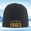 Année légendaire rétro vintage design graphique Hommes Femmes Unisexe Chapeau tricoté Bonnet Casquette Pull Hiver Thermique Chaud Noël Extérieur