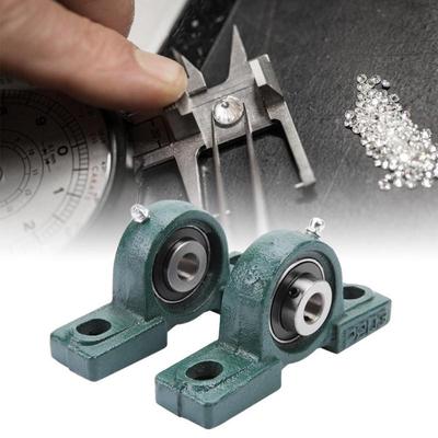 2Pcs 12mm Diameter Bore Ball Bearing Pillow Block Mounted Support KP001 RC