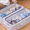 Extra Large Shoe Storage Bag/Under Bed Clothes Storage Box/Dust-Proof Folding Wardrobe Organizer