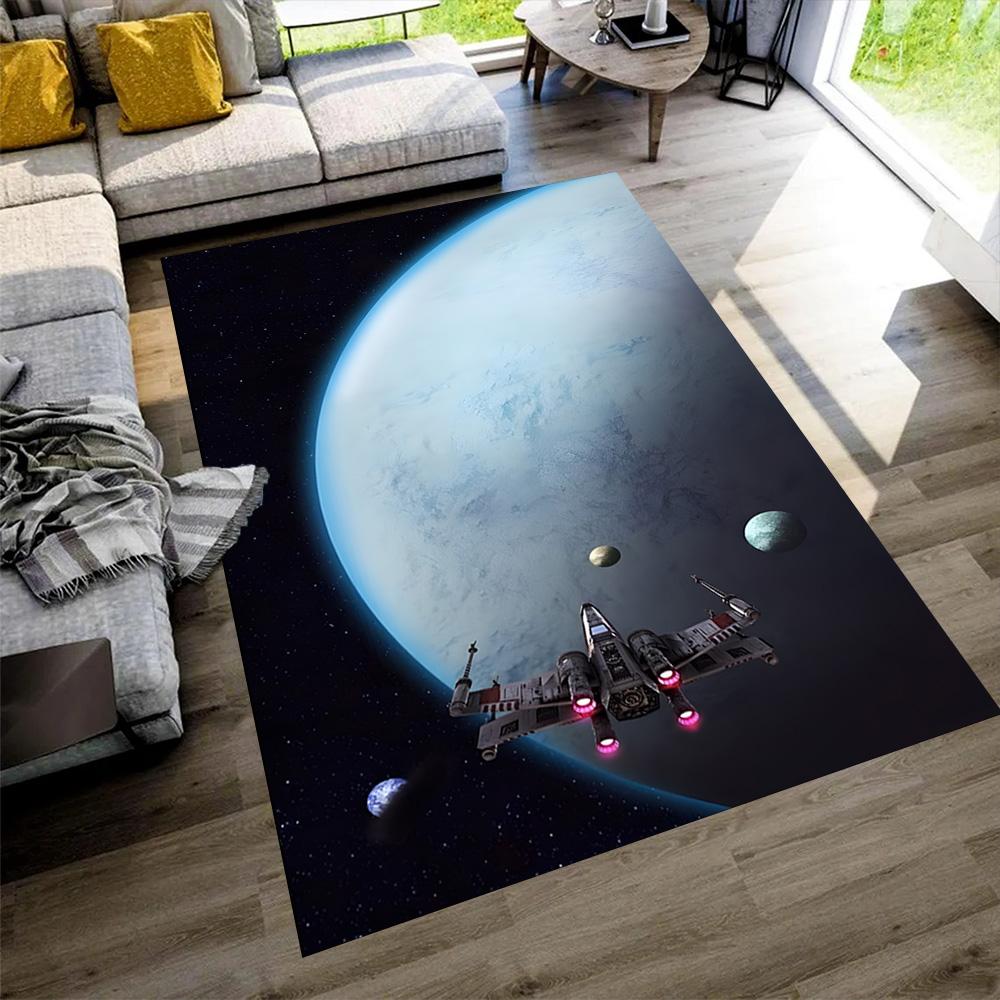 Star Wars Floor Mat Perfect for Study Room Entryway Outdoor Hallway Antislip Carpet Decorate Offices Gift for Festivals