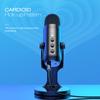 Haomuren USB Microphone for PC Mac Gaming Recording Stream Podcast, Computer Condenser Mic with Phone Adapter Headphone Output